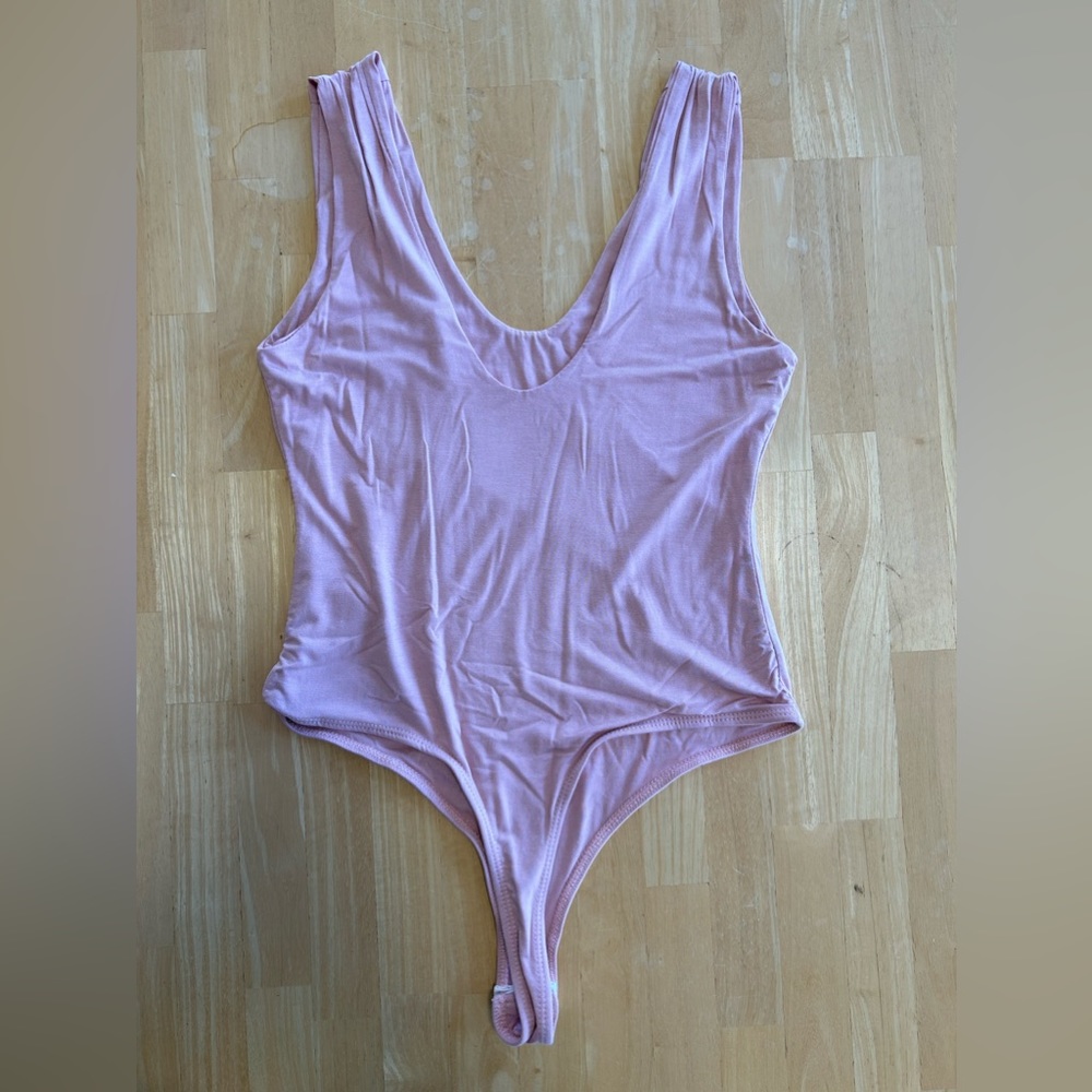 Pink bodysuit